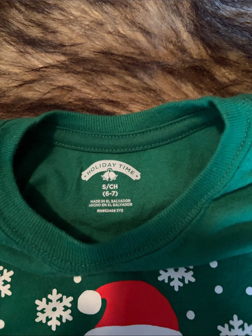 Holiday Time - Kids' 'Chillin' With My Snowmies' Tee Size S Christmas